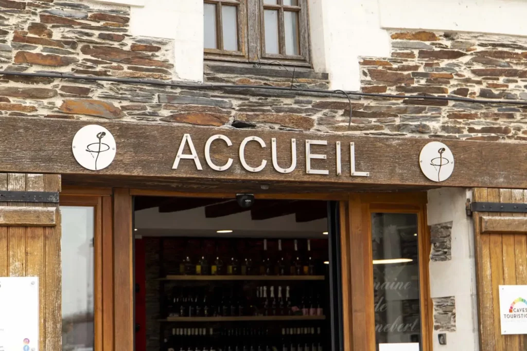 Caveau d'accueil pour visiteurs - Domaine Gagnebert Anjou