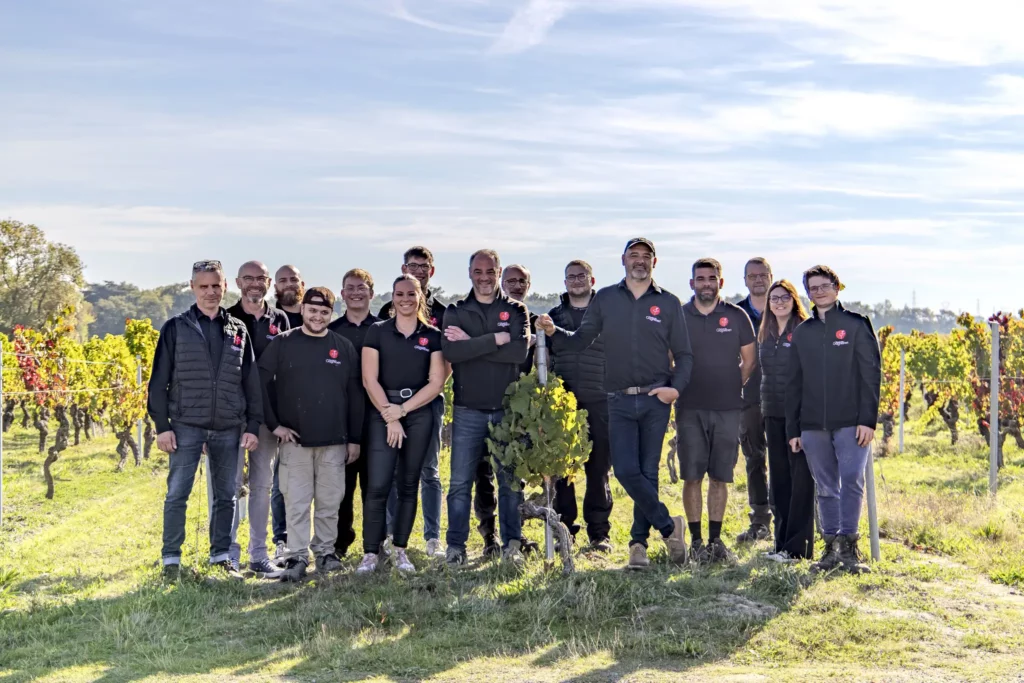 Équipe du Domaine Gagnebert - Vignerons passionnés en Anjou