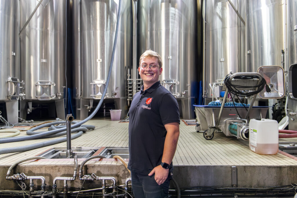 Téo apprenti - Formation viticulture Domaine de Gagnebert